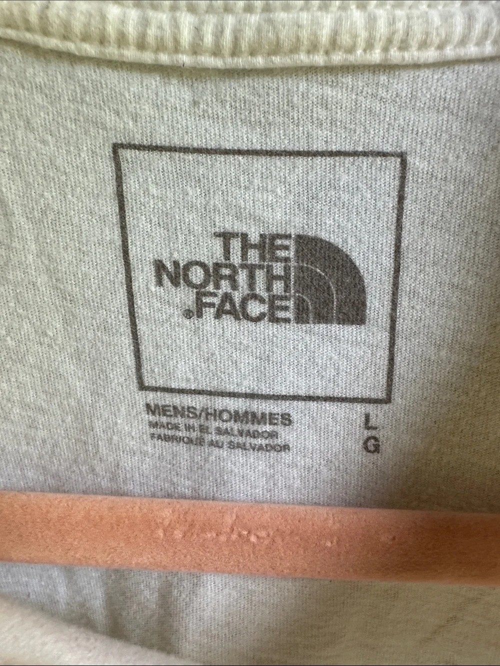 The North Face White Short-Sleeve Boston Tee with Yellow Graphic Size L